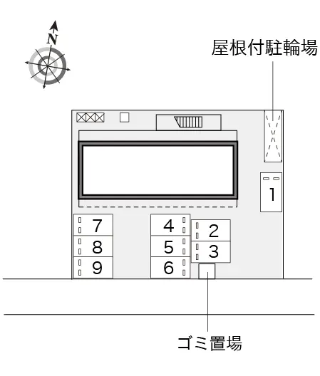 ★手数料０円★さいたま市南区文蔵 月極駐車場